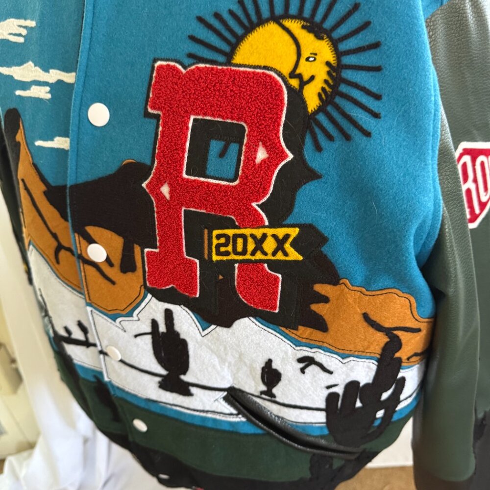 1st Row Varsity Jacket, Size M - Picture 4 of 9